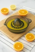 Akrilik Füme Narenciye Limon & Portakal Sıkacağı Pratik Portakal Sıkacağı thumbnail 2