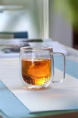 Cam Çift Cidarlı Bardak 350 ml - 2