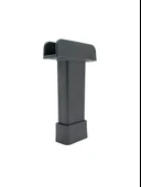 U Geçme Gri Plastik Ayarlı Ayak Mobilya Masa ve Dolap Ayağı(GRİ)(6CM - 10CM) Gri 6cm 6cm - 2 ADET thumbnail 6