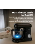 Lydsto Kitchen Helper PV-4700 1500W-5.2 Litre -10 Kademe Hız Ayarı Stand Mikser Hamur Yoğurma Makinesi Siyah - 7