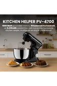 Lydsto Kitchen Helper Pv-4700 1500w-5.2 Litre -10 Kademe Hız Ayarı Stand Mikser Hamur Yoğurma Makinesi Krem thumbnail 7