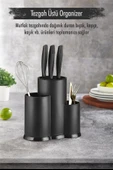 Tezgah Üstü Siyah Kaşıklık & Bıçaklık & Kepçelik & Organizer thumbnail 1