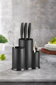 Tezgah Üstü Siyah Kaşıklık & Bıçaklık & Kepçelik & Organizer thumbnail 2