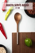 Akasya Servis Kaşığı & Sunum Kaşığı thumbnail 1