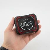 Dijital Manyetik Açı Ölçer Alüminyum Gövdeli Lazerli Type-C Şarj Girişli Yüksek Hassasiyetli thumbnail 5