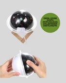 Gece lambası özellikli taşınabilir nemlendirici ve aromaterapi cihazı USB girişli - 3