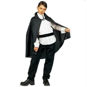 Parti Aksesuar Siyah Yakalı Pelerin Çocuk Boy 90 cm thumbnail 1