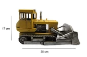 Dekoratif Metal Buldozer thumbnail 1