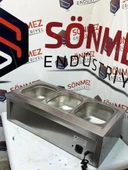 Sönmez 3'Lü Benmari 1/2 Gn Set Üstü Elektrikli 87x40 Cm - 3