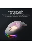 Gamepower Fenix 24.000DPI Triple Mode (Kablolu/bluetooth/2.4g) Beyaz Gaming Mouse - 2