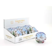 Taşlı İstanbul Tasarımı El Aynası Kalın thumbnail 1