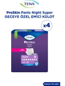 Tena Proskin Pants Night Emici Külot Orta Boy M 10'lu 4 Adet Hasta Bezi - 2