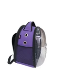 Pet Pretty Eco Astronot Kedi Taşıma Çantası Mor thumbnail 2