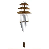 Bambu Metal Çanlı Rüzgar Çanı thumbnail 1