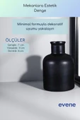 Vazo Küçük Vazo Masa Üstü Vazo Ev Dekorasyon Vazo Siyah Renk Model 56 thumbnail 3
