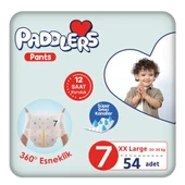 Paddlers Külot Bebek Bezi 7 Numara XX-Large 54 Adet (20-30 Kg) Ekstra Fırsat Paketi thumbnail 1