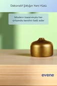 Vazo Küçük Vazo Masa Üstü Vazo Ev Dekorasyon Vazo Altın Eskitme Renk Model 63 thumbnail 11