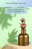 Vazo Küçük Vazo Masa Üstü Vazo Ev Dekorasyon Vazo Siyah Renk Model 56 thumbnail 11