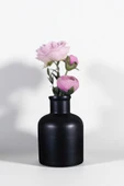 Vazo Küçük Vazo Masa Üstü Vazo Ev Dekorasyon Vazo Siyah Renk Model 56 thumbnail 1