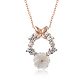 925 Ayar Gümüş Bahar Çiçeği Kadın Gümüş Kolye thumbnail 1