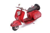 Dekoratif Metal Scooter Vintage Dekoratif Ev Ofis Hediyelik thumbnail 2