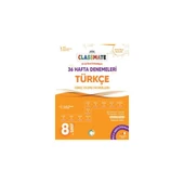 8. Sınıf Türkçe Classmate 36 Hafta Denemeleri / Ramazan Dağlı / Okyanus Yayınları - 1