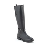 Venüs 20741K Kadın Hakiki Deri Tokalı Lastikli Binici Çizme - 2