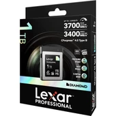 Lexar 1TB CFexpress DIAMOND Serisi 3700Mb/s Type B Hafıza Kartı thumbnail 8
