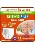 FRESHLİFE XL KÜLOT 120 Lİ HASTA BEZİ - 1