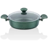 Taç Maxx Cook Haki 7 Parça Granit Tencere Seti - 5