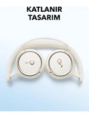 Anker Soundcore H30i Mikrofonlu Kablosuz Kulaküstü Kulaklık - 70 Saat Oynatma Süresi- Beyaz thumbnail 6