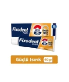 Fixodent Plus Diş Protez Yapıştırıcı Tat İçermez Krem 40 gr - 1