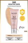 Note Cosmetics 3 in 1 Healthy Skin Tinted Moisturizer SPF 50 Renk Ton Eşitleyici Aydınlatıcı Krem - 10 Medium thumbnail 1