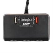 Olesson 1639 12-24V 120 Watt 3'Lü Araç Çakmak Çoklayıcı - 3