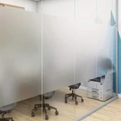 UV Engelleyici Buzlu Cam Filmi 5 Metre X 60 Cm thumbnail 4