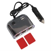 Olesson 1505 12-24V 120Watt 3'Lü Araç Çakmak Çoklayıcı - 5