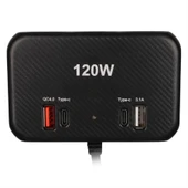 Olesson 1656 12-24V 120 Watt 3'Lü Araç Çakmak Çoklayıcı - 3