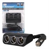 Olesson 1521 12-24V 120 Watt 3'LÜ Araç Çakmak Çoklayıcı - 1