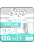 SLEEPY ANTİBAKTERİYEL L BEDEN 120 ADET KÜLOT BEZ - 1