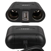 Olesson 1645 12-24V 100 Watt 2'Li Araç Çakmak Çoklayıcı - 4