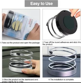 Yaylı Bardaklık Bardak İçeçek Tutucu Siyah - 6