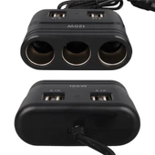 Olesson 1678 12-24V 120 Watt 3'Lü Araç Çakmak Çoklayıcı - 4