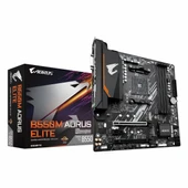 Gigabyte B550M Aorus Elite DDR4 (4733MHz)OC M.2 DVI/HDMI PCIe 4.0 AM4 mATX Anakart thumbnail 1
