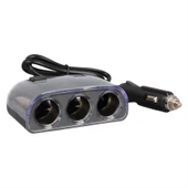 Olesson 1505 12-24V 120Watt 3'Lü Araç Çakmak Çoklayıcı - 2