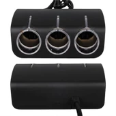 Olesson 1521 12-24V 120 Watt 3'LÜ Araç Çakmak Çoklayıcı - 4