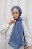 Abiye Şal Açık İndigo thumbnail 1