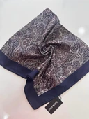 Etnik Desen Larisa Şal Lacivert - 1