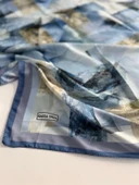 Ice Serisi Şal Lacivert - 1