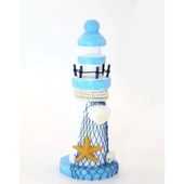 Ahşap Marin Deniz Feneri Biblo thumbnail 2