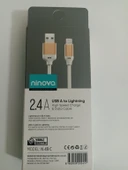 Ninova N41C 2.4A Usb A-Lightning Hızlı Şarj ve Data Kablosu - 2
